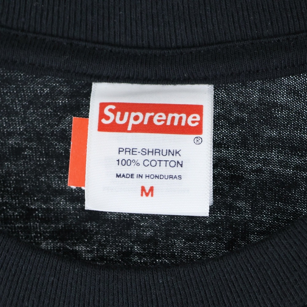 SUPREME(シュプリーム) 25AW Playboi Carti Tee プレイボーイ カーティ フォトプリント クルーネック 半袖Tシャツ カットソー ブラック