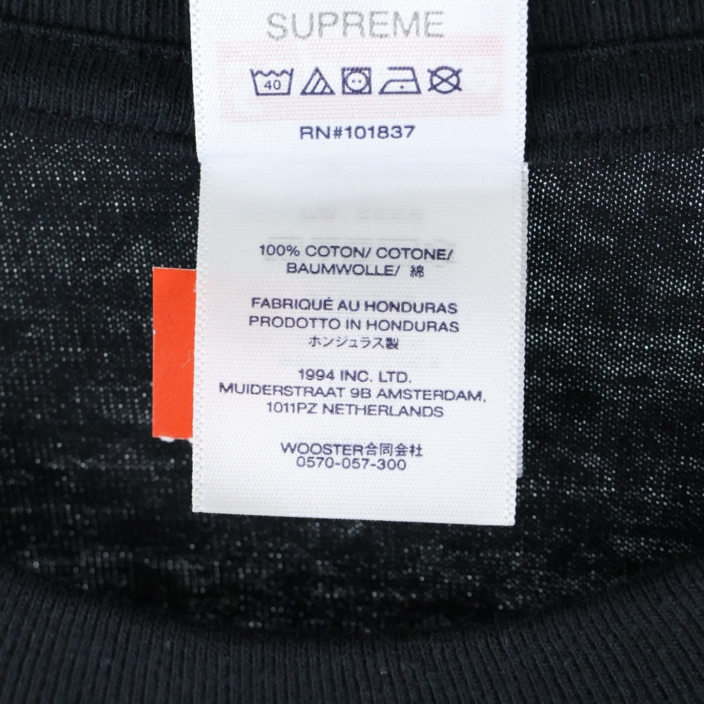 SUPREME(シュプリーム) 25AW Playboi Carti Tee プレイボーイ カーティ フォトプリント クルーネック 半袖Tシャツ カットソー ブラック