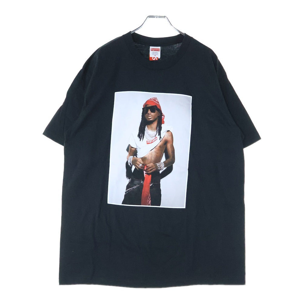 SUPREME(シュプリーム) 25AW Playboi Carti Tee プレイボーイ カーティ フォトプリント クルーネック 半袖Tシャツ カットソー ブラック