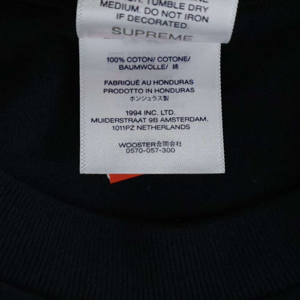 SUPREME(シュプリーム) 25AW Playboi Carti Tee プレイボーイ カーティ フォトプリント クルーネック 半袖Tシャツ カットソー ブラック
