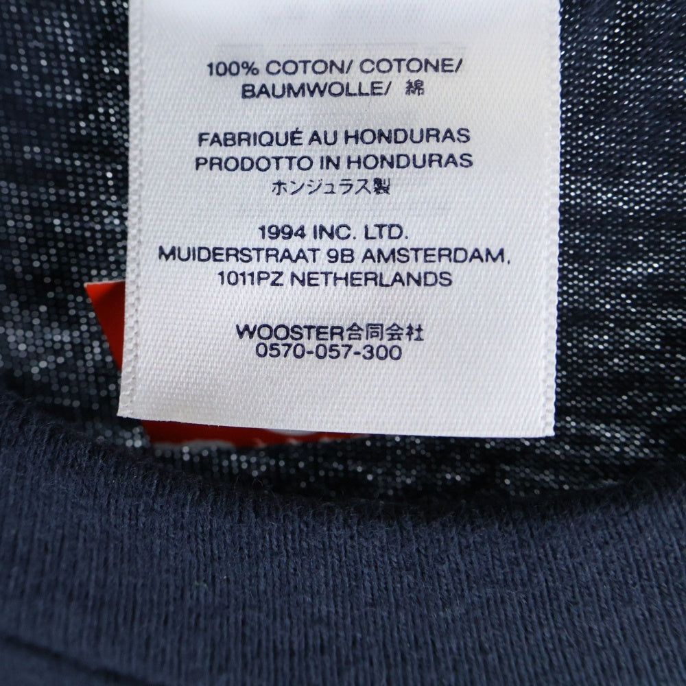 SUPREME(シュプリーム) 25AW Devotion Tee ディヴォーション プリント クルーネック 半袖Tシャツ カットソー ネイビー