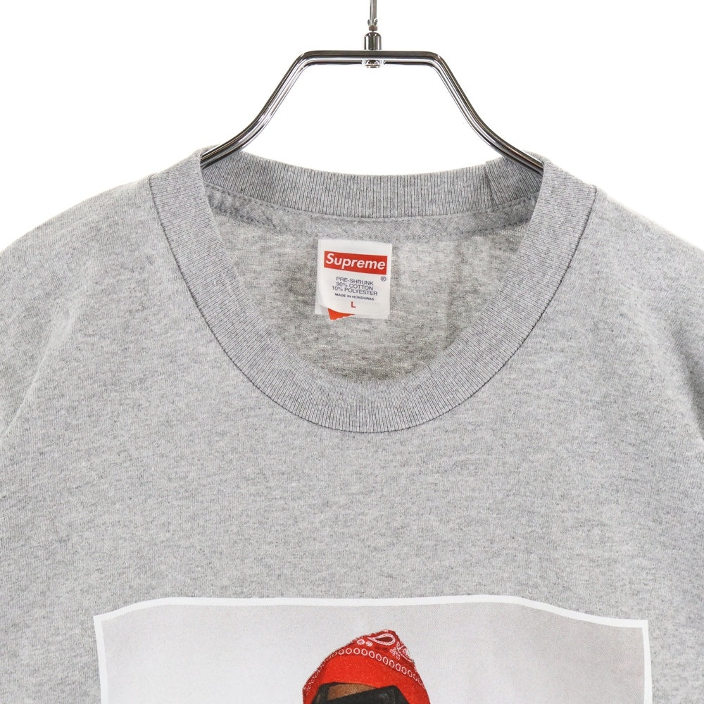 SUPREME(シュプリーム) 25AW Playboi Carti Tee プレイボーイ カーティ フォトプリント クルーネック 半袖Tシャツ カットソー グレー