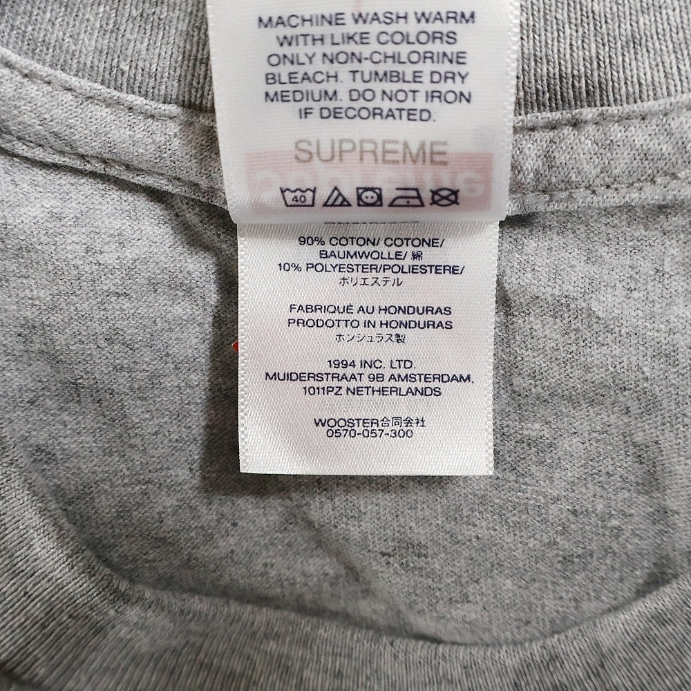 SUPREME(シュプリーム) 25AW Playboi Carti Tee プレイボーイ カーティ フォトプリント クルーネック 半袖Tシャツ カットソー グレー