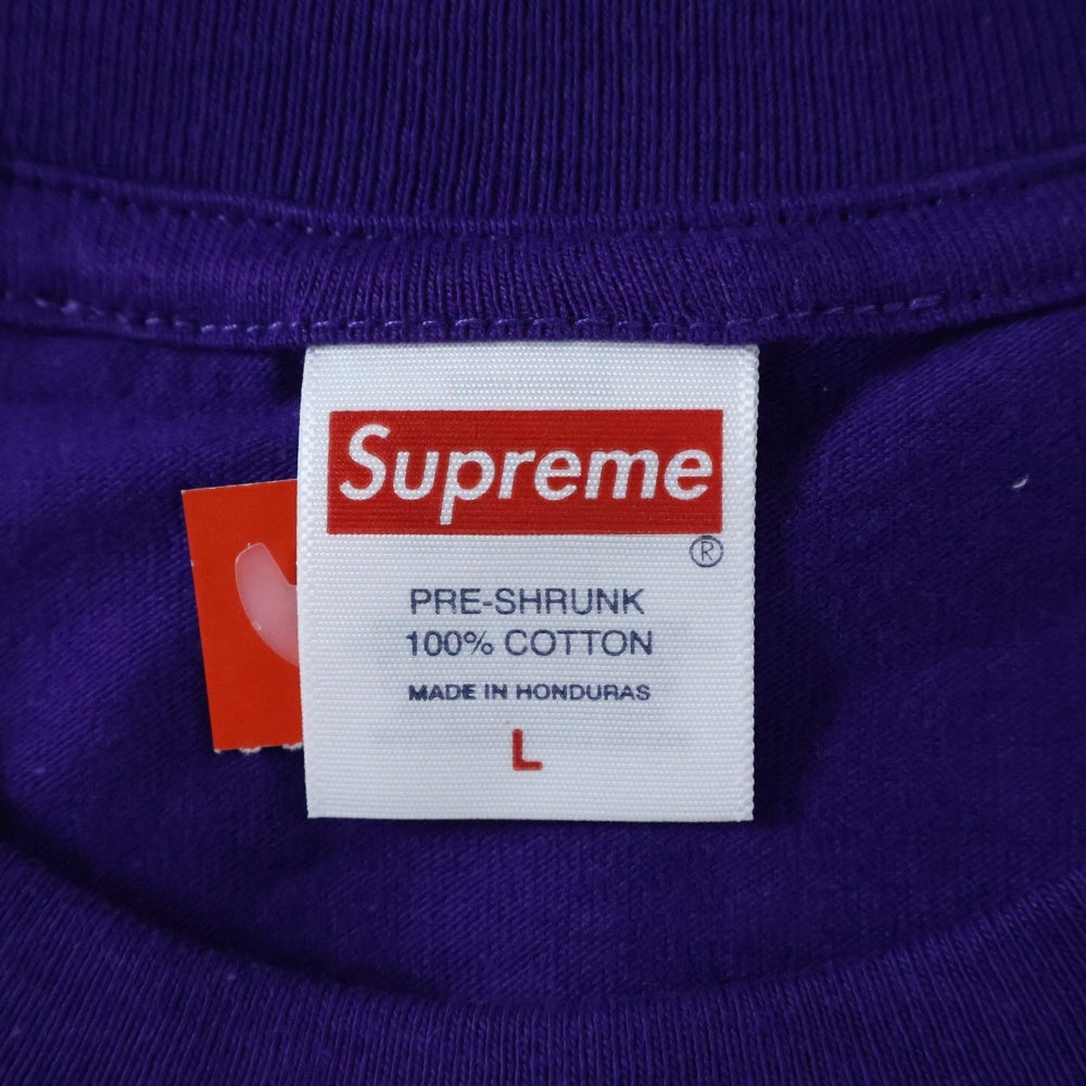 SUPREME(シュプリーム) 25AW Playboi Carti Tee プレイボーイ カーティ フォトプリント クルーネック 半袖Tシャツ カットソー パープル