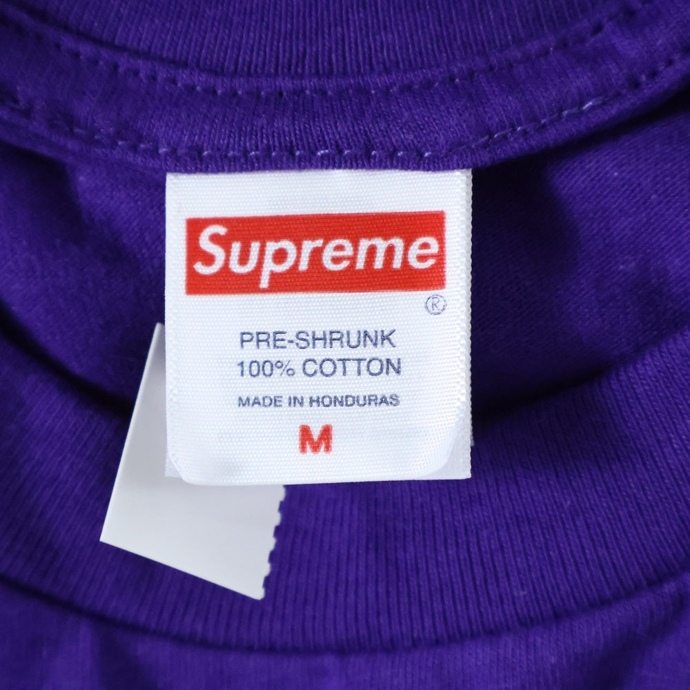 SUPREME(シュプリーム) 25AW Playboi Carti Tee プレイボーイ カーティ フォトプリント クルーネック 半袖Tシャツ カットソー パープル
