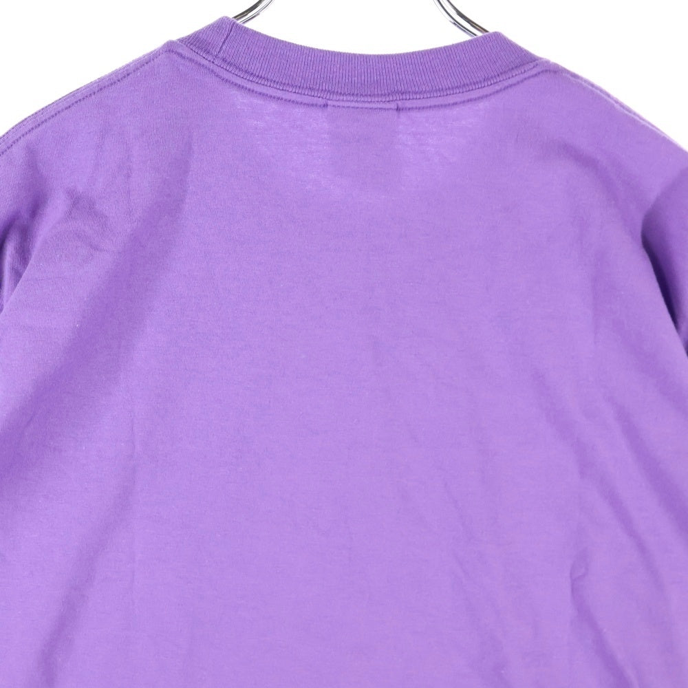 SUPREME(シュプリーム) 25AW Skull Tee スカル ロゴプリント クルーネック 半袖Tシャツ カットソー パープル