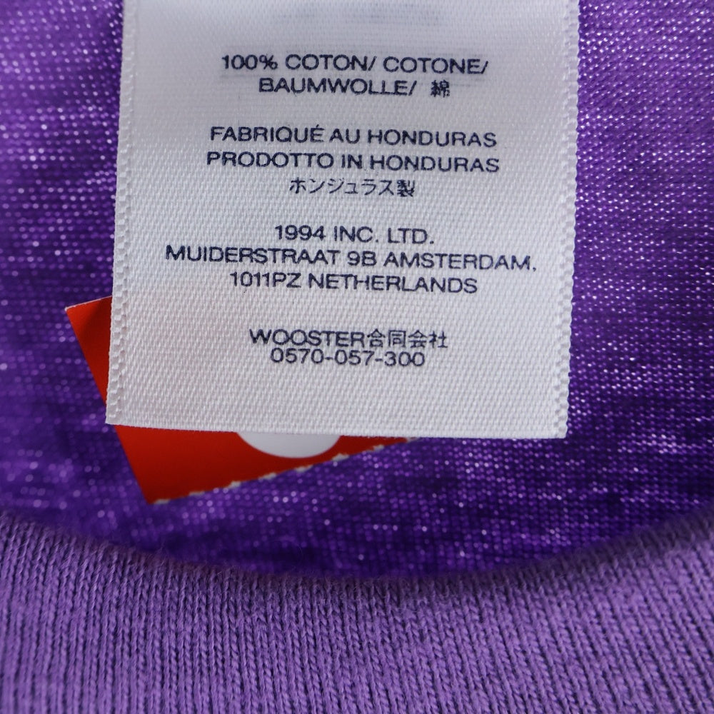 SUPREME(シュプリーム) 25AW Skull Tee スカル ロゴプリント クルーネック 半袖Tシャツ カットソー パープル