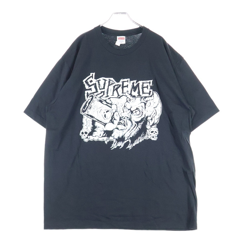 SUPREME(シュプリーム) 25AW Fuckin Blowout Tee ファッキン ブローアウト プリント クルーネック 半袖Tシャツ カットソー ブラック