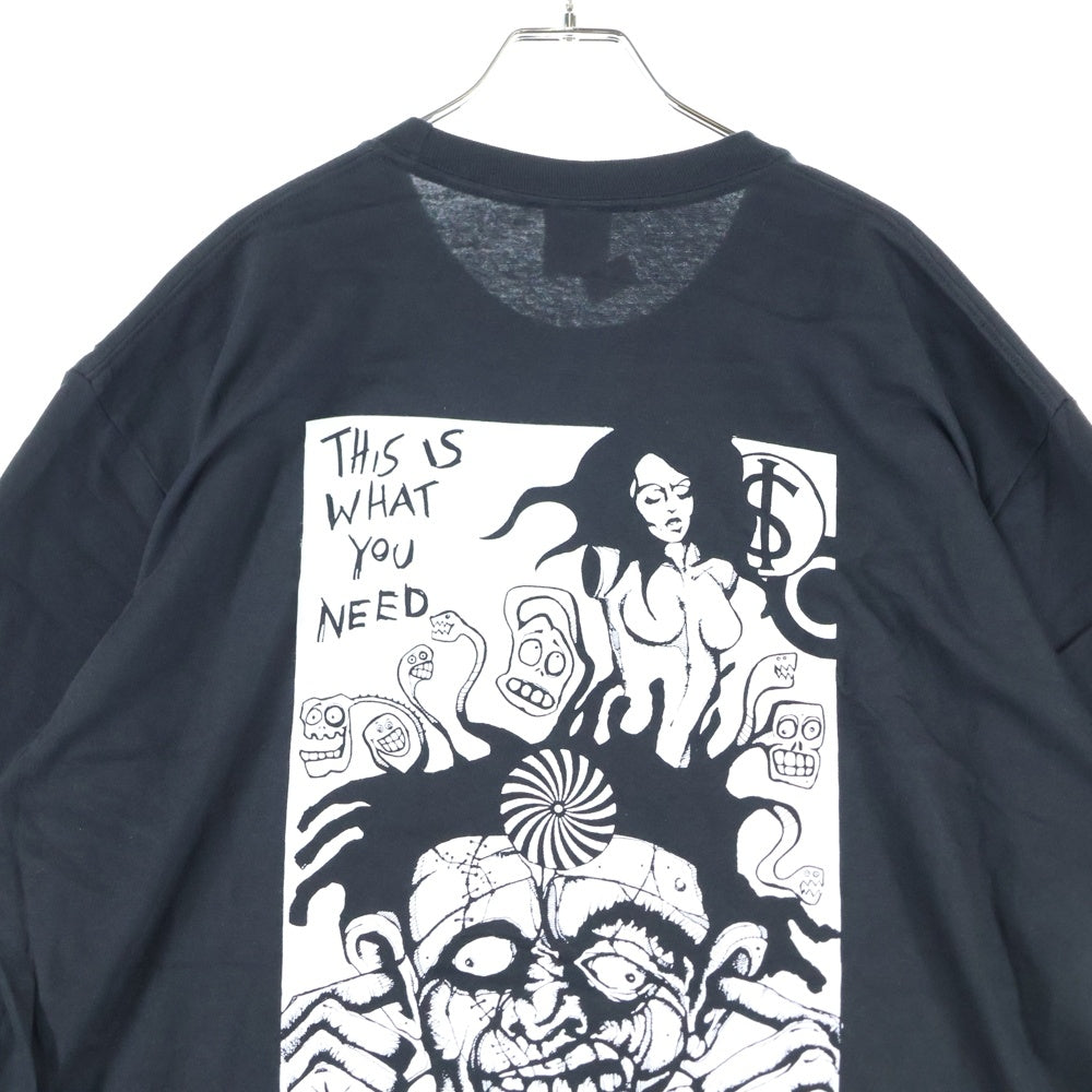 SUPREME(シュプリーム) 25AW Fuckin Blowout Tee ファッキン ブローアウト プリント クルーネック 半袖Tシャツ カットソー ブラック