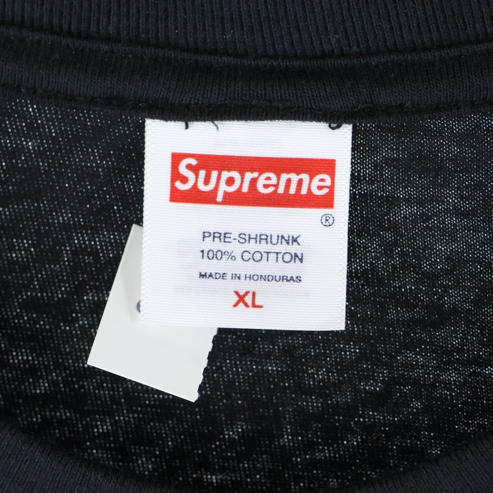 SUPREME(シュプリーム) 25AW Fuckin Blowout Tee ファッキン ブローアウト プリント クルーネック 半袖Tシャツ カットソー ブラック