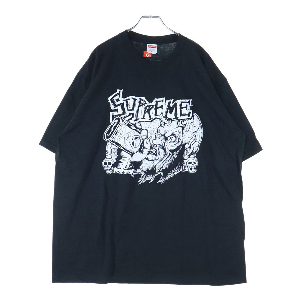 SUPREME(シュプリーム) 25AW Fuckin Blowout Tee ファッキン ブローアウト プリント クルーネック 半袖Tシャツ カットソー ブラック