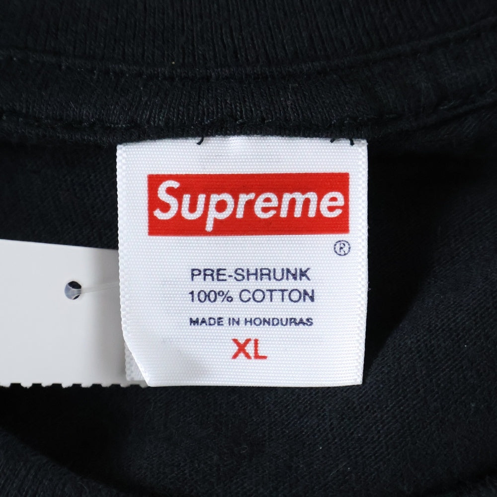 SUPREME(シュプリーム) 25AW Fuckin Blowout Tee ファッキン ブローアウト プリント クルーネック 半袖Tシャツ カットソー ブラック