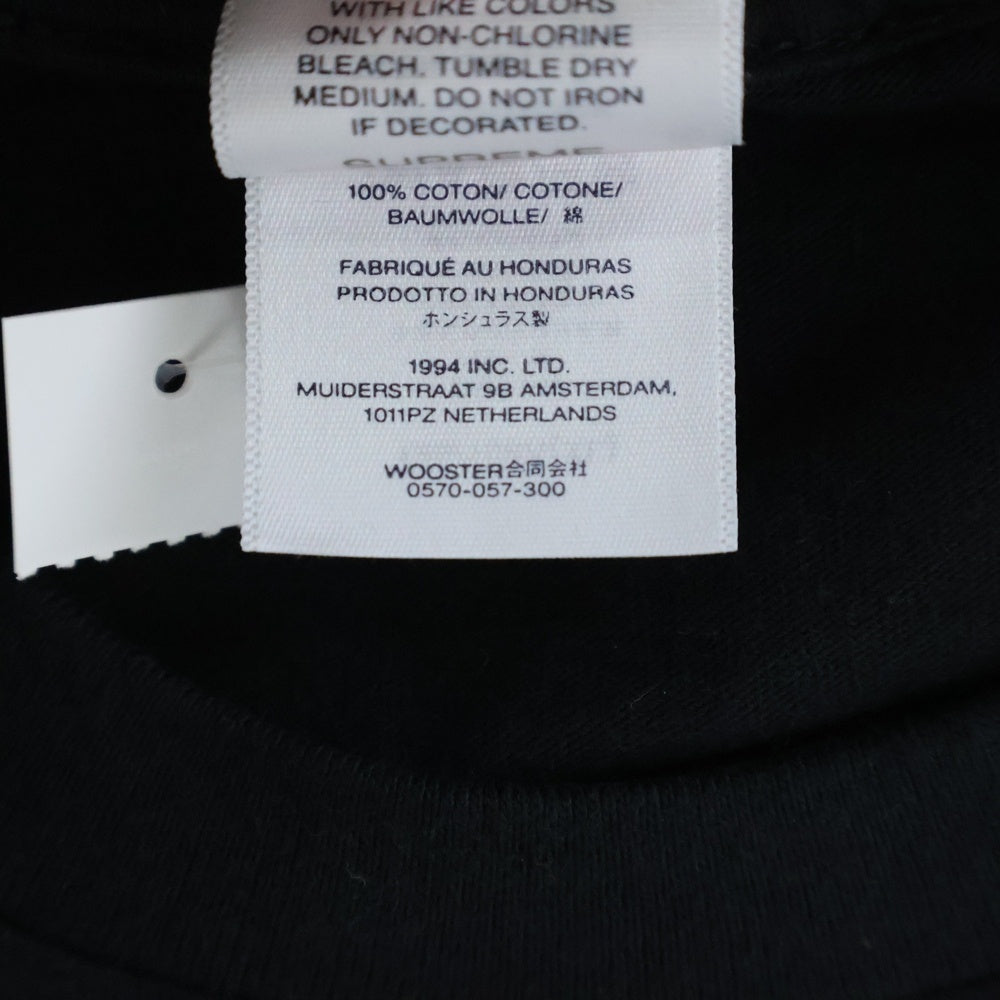 SUPREME(シュプリーム) 25AW Fuckin Blowout Tee ファッキン ブローアウト プリント クルーネック 半袖Tシャツ カットソー ブラック