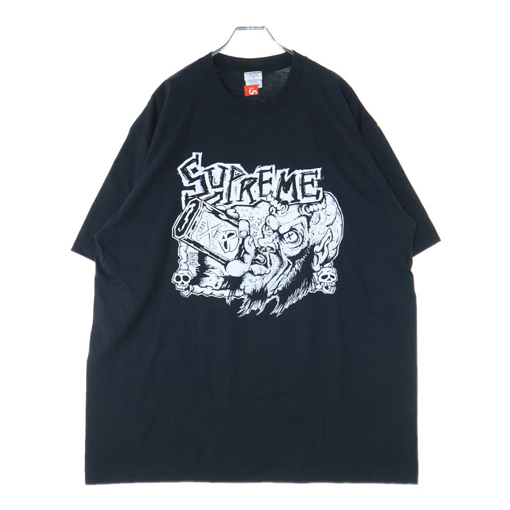 SUPREME(シュプリーム) 25AW Fuckin Blowout Tee ファッキン ブローアウト プリント クルーネック 半袖Tシャツ カットソー ブラック
