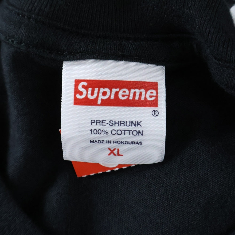 SUPREME(シュプリーム) 25AW Fuckin Blowout Tee ファッキン ブローアウト プリント クルーネック 半袖Tシャツ カットソー ブラック