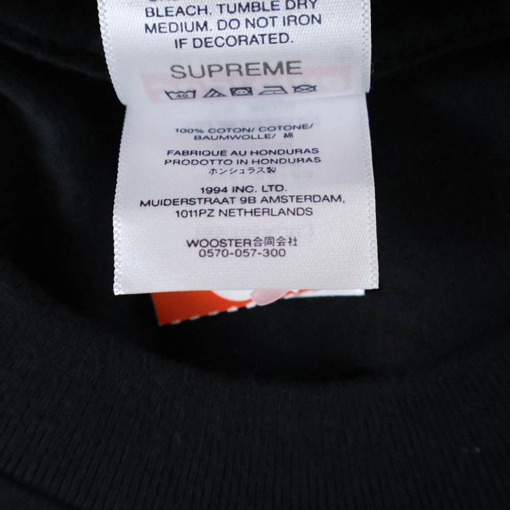 SUPREME(シュプリーム) 25AW Fuckin Blowout Tee ファッキン ブローアウト プリント クルーネック 半袖Tシャツ カットソー ブラック