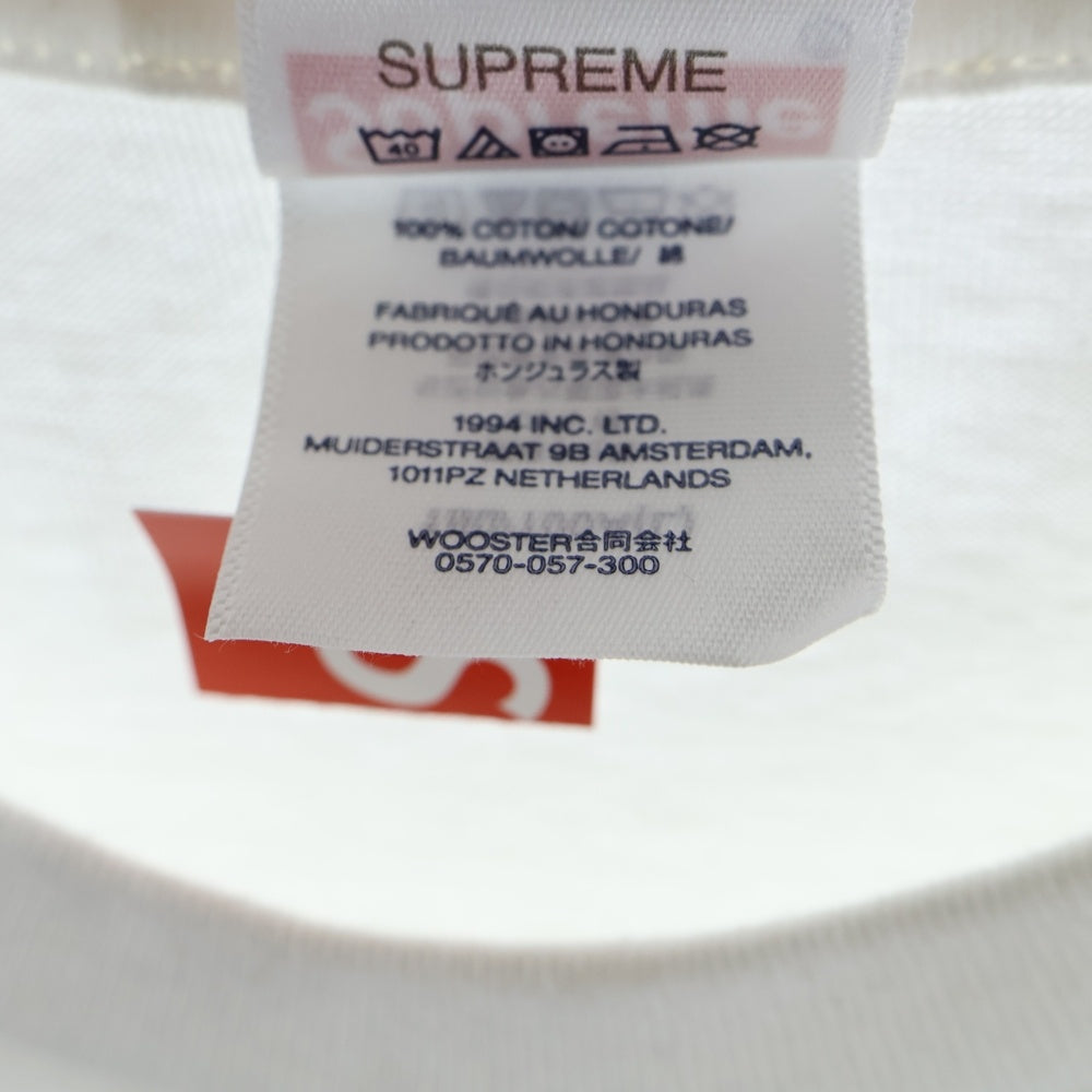 SUPREME(シュプリーム) 25AW Target Tee ターゲット バックプリント クルーネック 半袖Tシャツ カットソー ホワイト