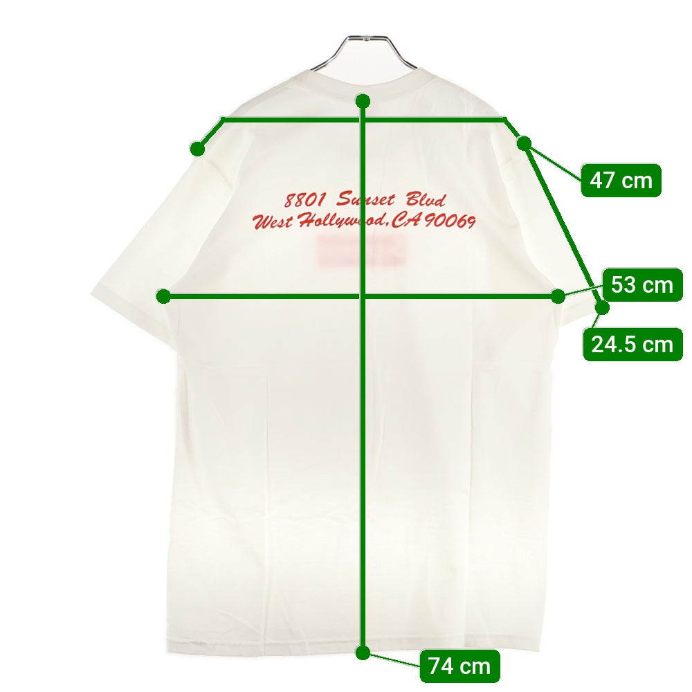 SUPREME(シュプリーム) 23SS West Hollywood Store Open Limited Box Logo Tee ウェストハリウッド LA店移転 オープン記念 バックスロゴ クルーネック 半袖Tシャツ