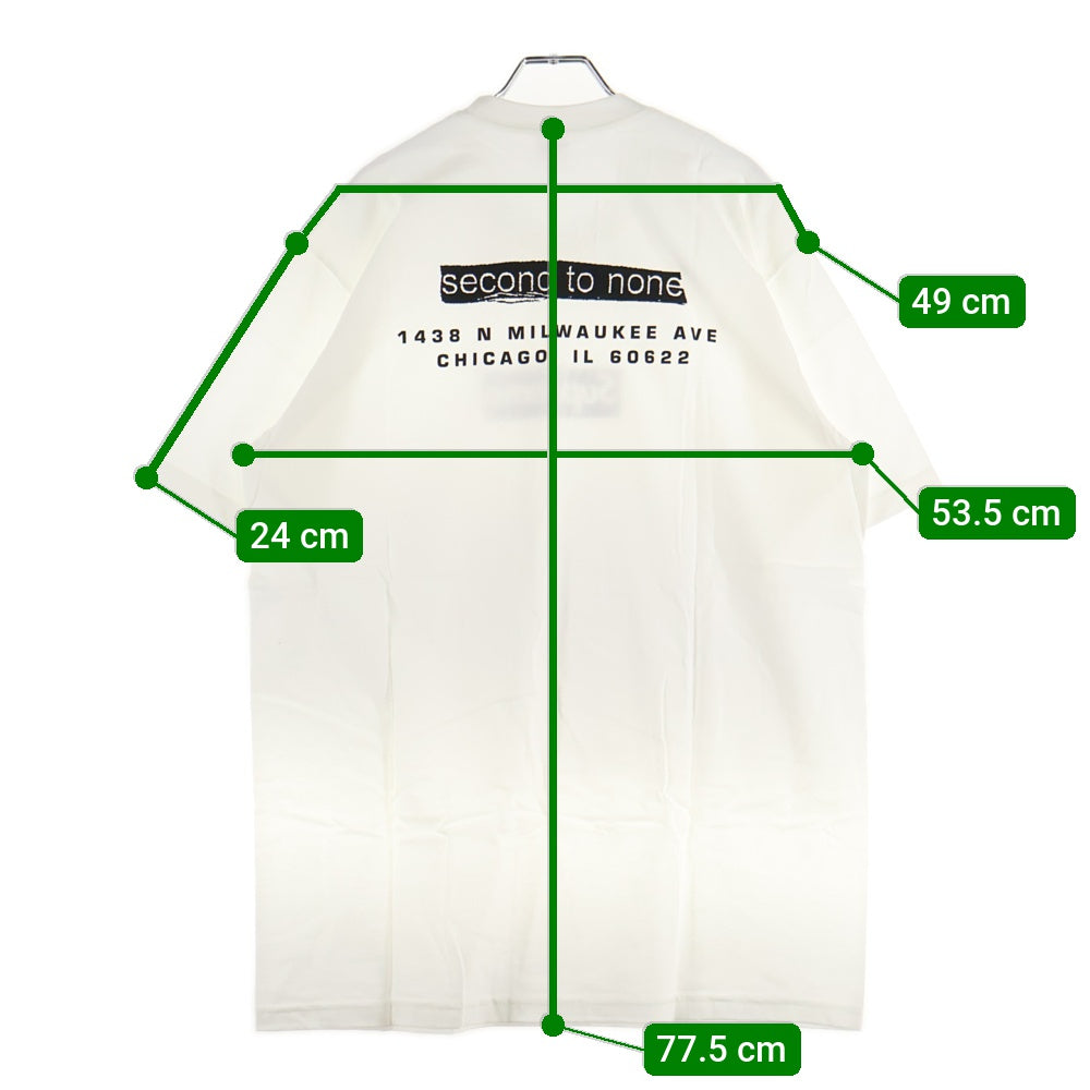 SUPREME(シュプリーム) 22AW Chicago Store Open Limited Box Logo Tee シカゴ オープン記念 ボックスロゴ クルーネック 半袖Tシャツ カットソー ホワイト/シルバー