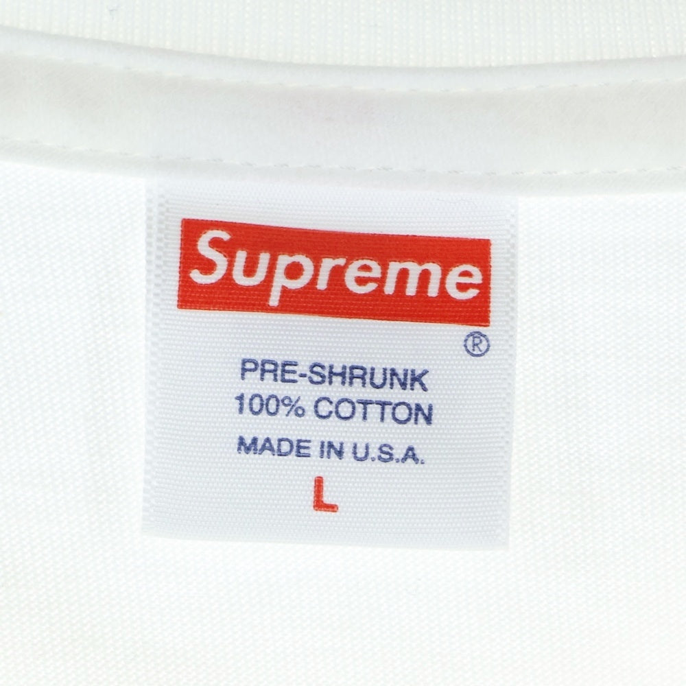 SUPREME(シュプリーム) 21SS Milan Store Open Limited Box Logo Tee ミラノ オープン記念 最後の晩餐 ボックスロゴ クルーネック 半袖Tシャツ カットソー ホワイト/マルチ