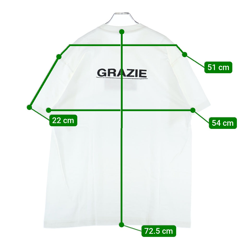 SUPREME(シュプリーム) 21SS Milan Store Open Limited Box Logo Tee ミラノ オープン記念 最後の晩餐 ボックスロゴ クルーネック 半袖Tシャツ カットソー ホワイト/マルチ