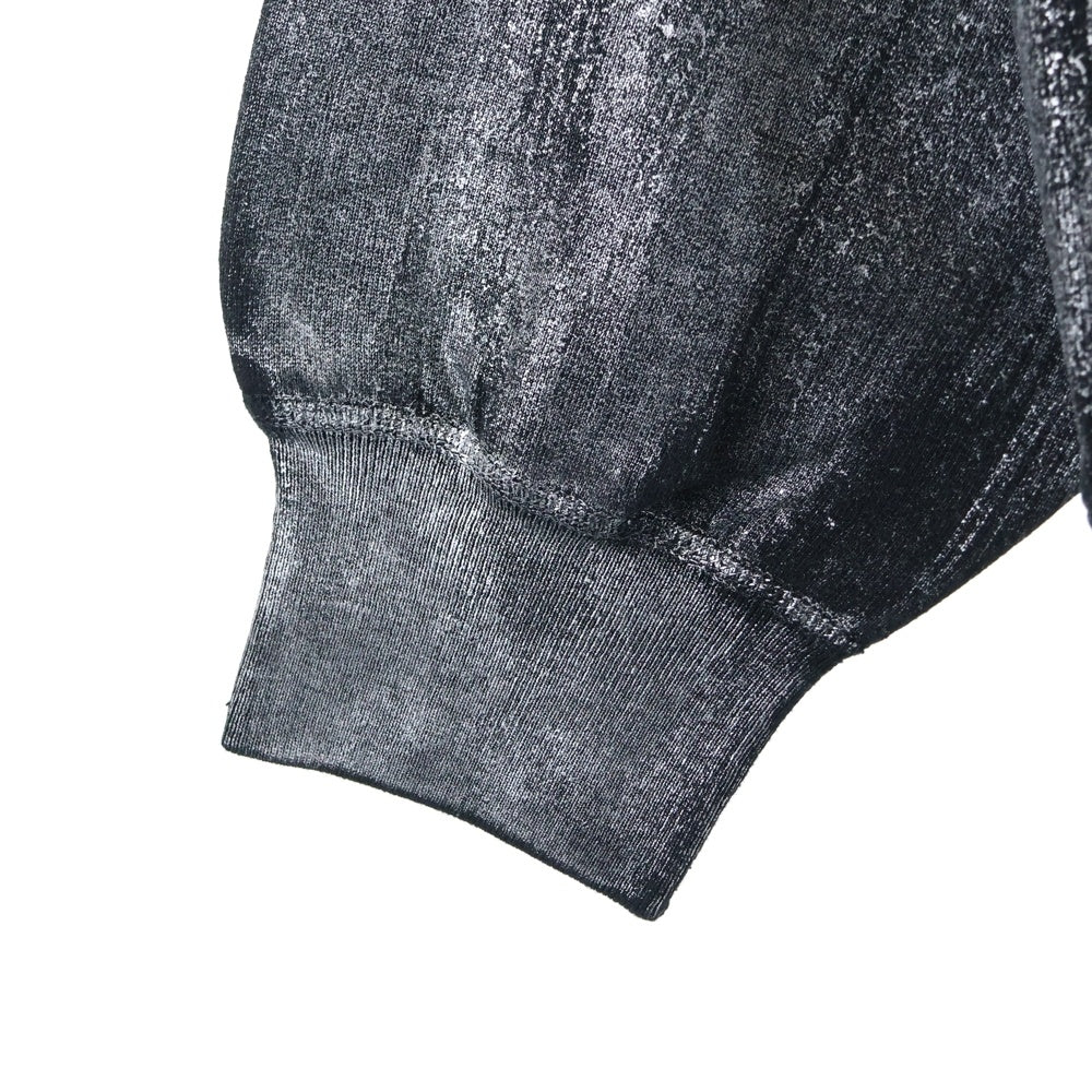 SUPREME(シュプリーム) 24SS ×MM6 Maison Margiela Foil Box Logo Hooded Sweatshirt エムエムシックス メゾンマルジェラ ホイル ボックスロゴ プルオーバーパーカー