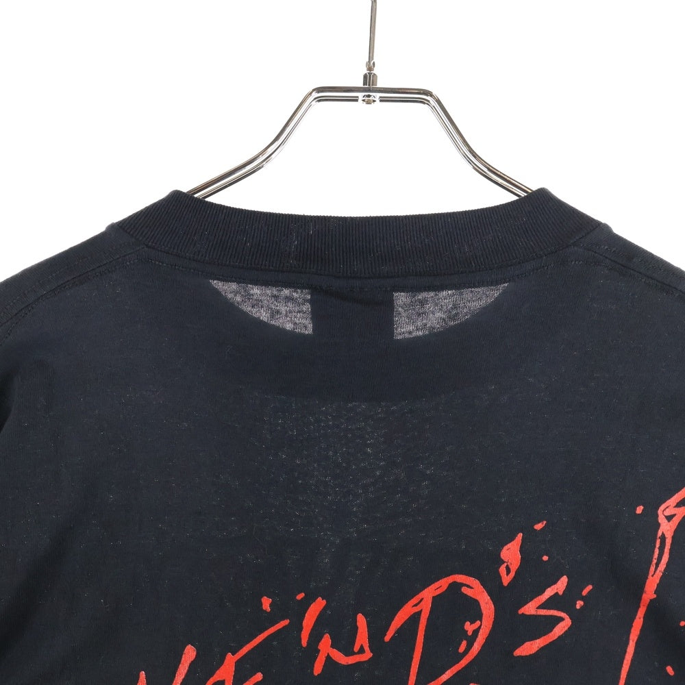 VINTAGE(ヴィンテージ) 90s GUNS N' ROSES 1992 USE YOUR ILLUSION TOUR BROCKUM ガンズアンドローゼス フロントロゴ 半袖Tシャツ ブラック