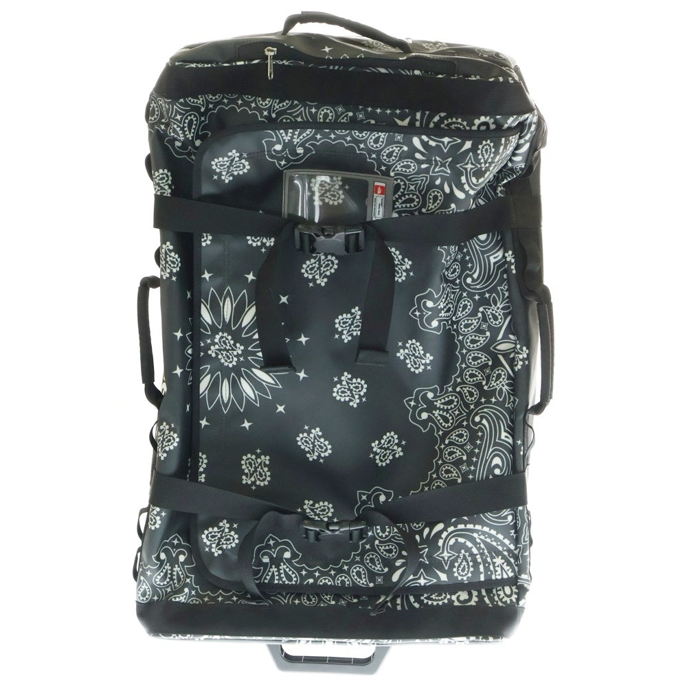 SUPREME(シュプリーム) 14AW ×THE NORTH FACE Bandana Rolling Thunder Bag ザノースフェイス バンダナ ローリング サンダー キャリーケース キャリーバッグ ブラック