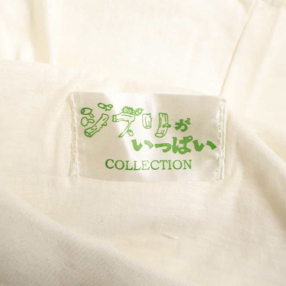 VINTAGE(ヴィンテージ) 90s 1997 Princess MONONOKE ジブリがいっぱい コレクション もののけ姫 両面プリント クルーネック 半袖Tシャツ カットソー ホワイト