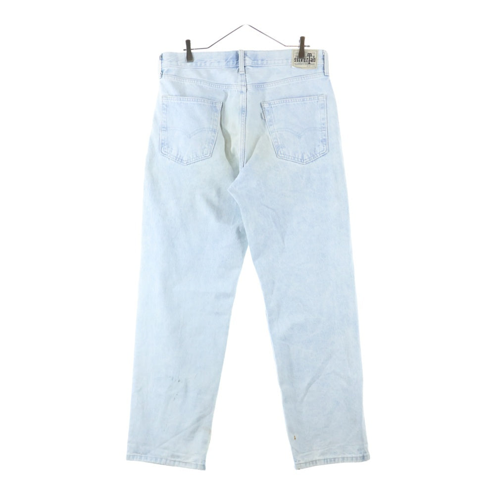 Levi's(リーバイス) SILVERTAB LOOSE シルバータブ ルーズフィット ジップフライ デニムパンツ ブルー S110782