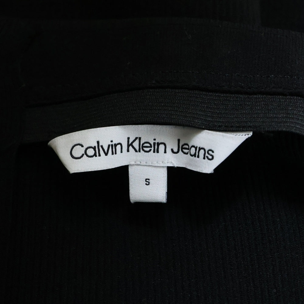 Calvin Klein Jeans(カルバンクラインジーンズ) サイド ジップアップ タイトスカート レディース ブラック