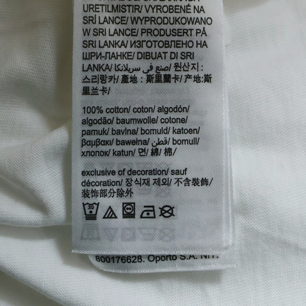 Calvin Klein Jeans(カルバンクラインジーンズ) パームツリー フロント プリント 半袖カットソー Tシャツ ホワイト