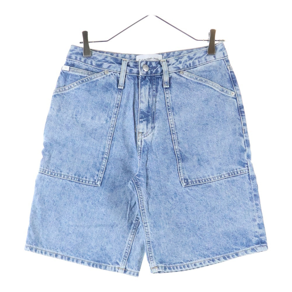 Calvin Klein Jeans(カルバンクラインジーンズ) デニム ペインターショーツ パンツ ブルー レディース