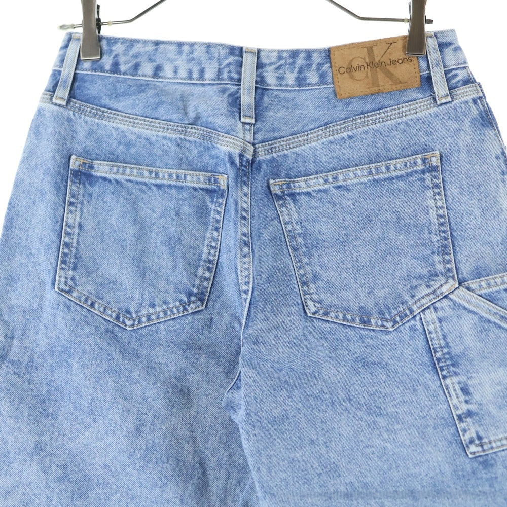 Calvin Klein Jeans(カルバンクラインジーンズ) デニム ペインターショーツ パンツ ブルー レディース