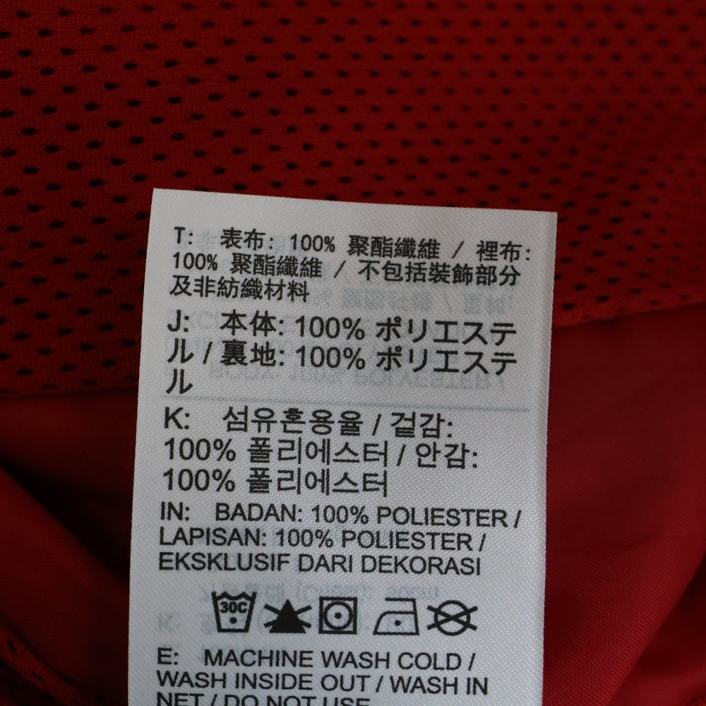 JORDAN BRAND(ジョーダンブランド) 胸ロゴ エッセンシャル ウーブンジャケット ブラック/レッド