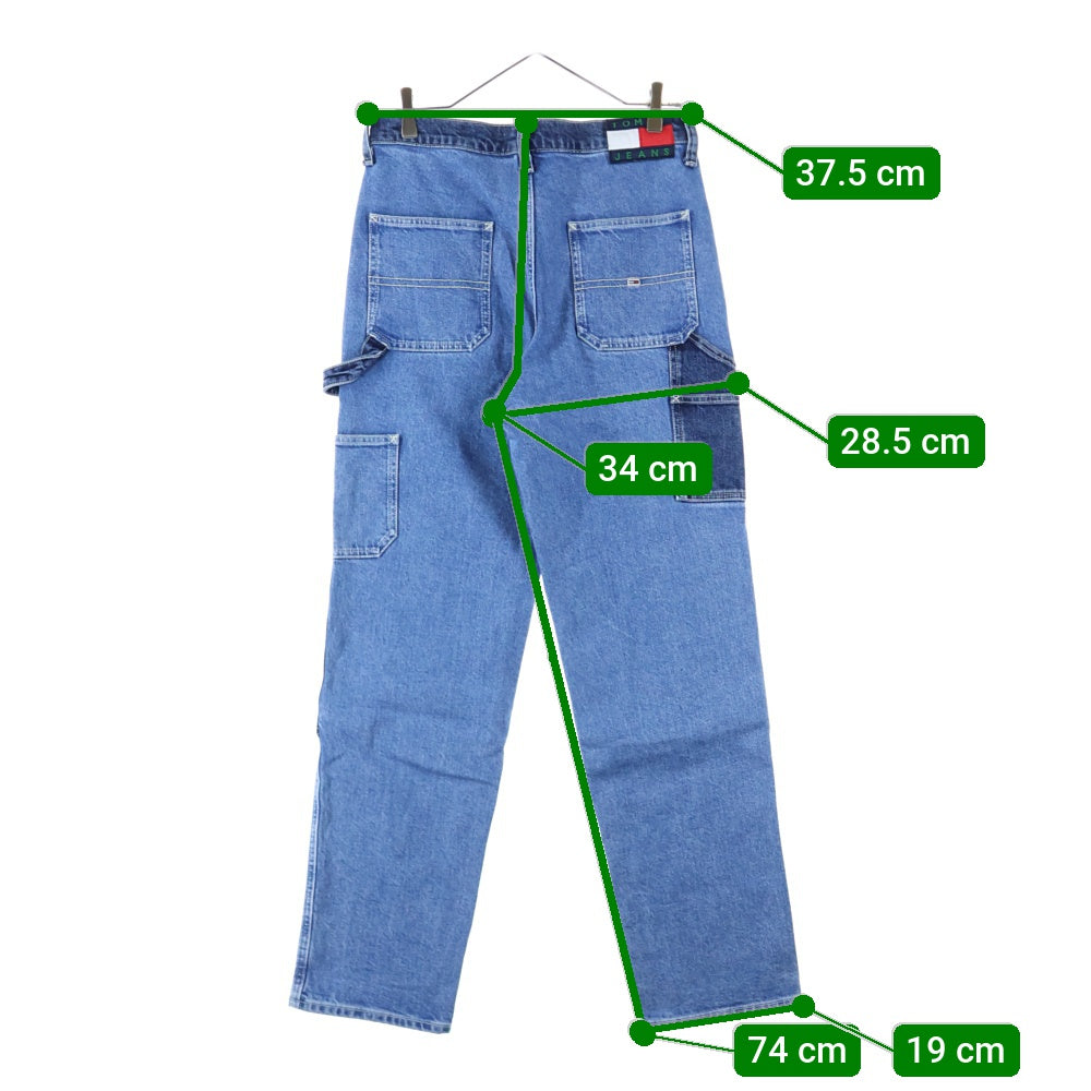 TOMMY JEANS(トミージーンズ) ペインター 切り替え デニム パンツ