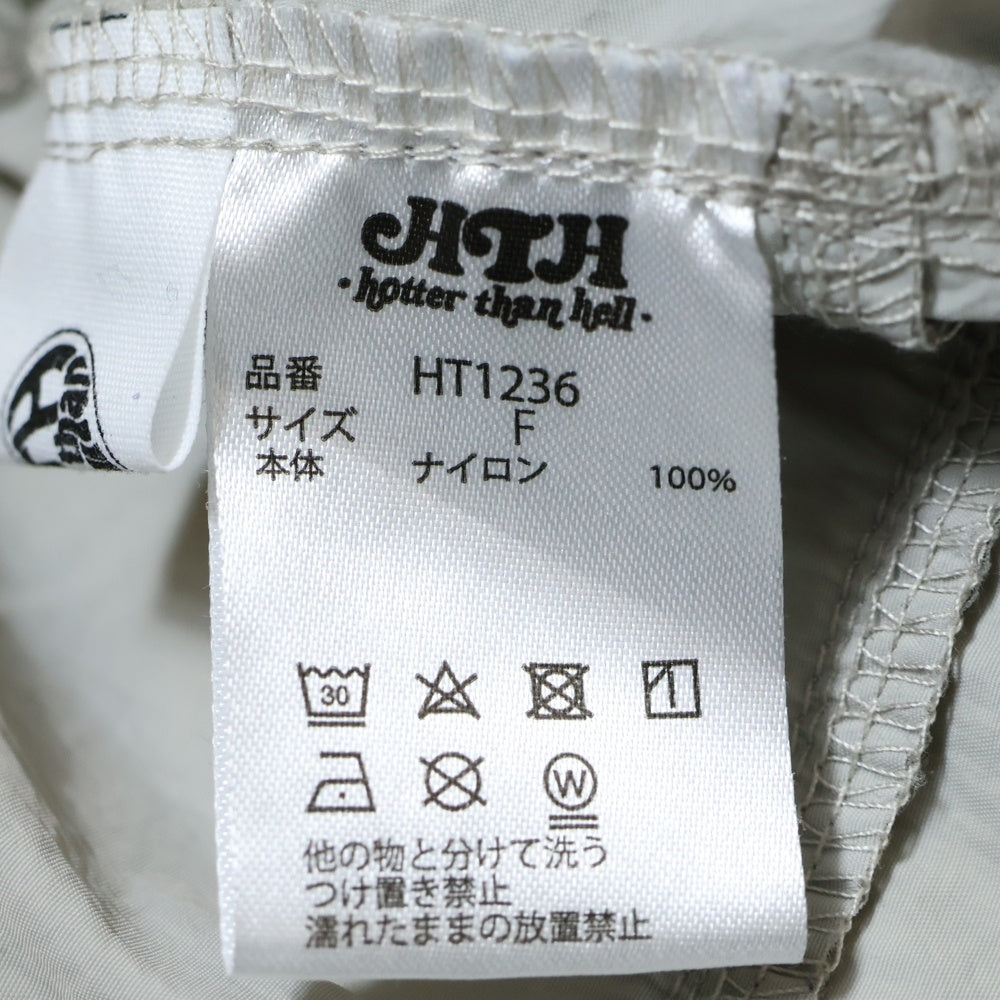 UMBRO(アンブロ) ×HTH フルジップ ナイロン パンツ クリーム