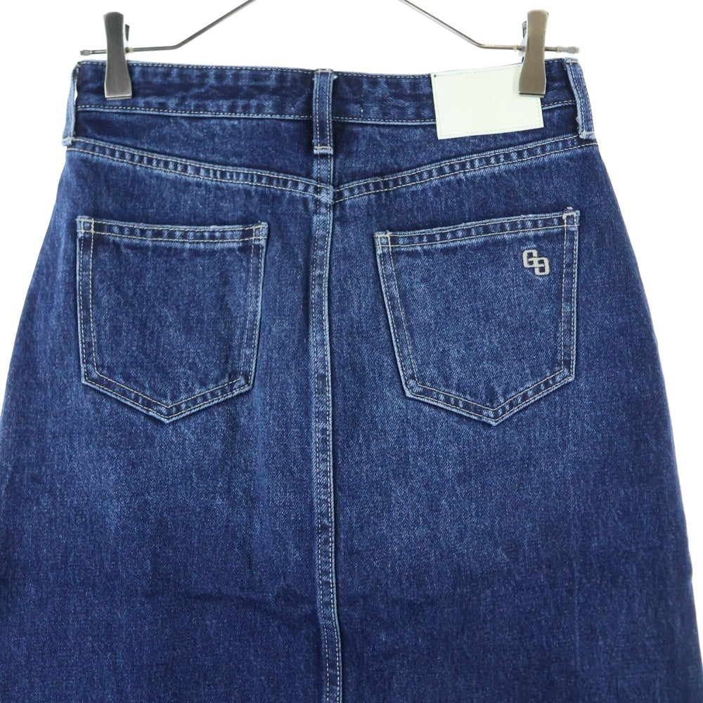 NO BRAND(ノーブランド) GYDA デニム ロング スカート インディゴ