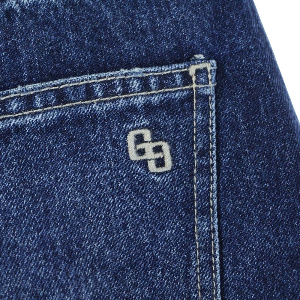 NO BRAND(ノーブランド) GYDA デニム ロング スカート インディゴ