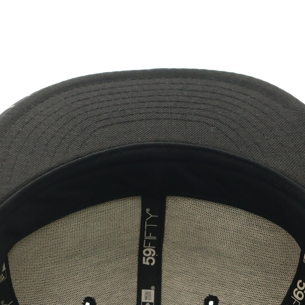 SUPREME(シュプリーム) 14SS ×New Era コムデギャルソン ニューエラ ボックスロゴ ベースボールキャップ 帽子 ブラック/ホワイト