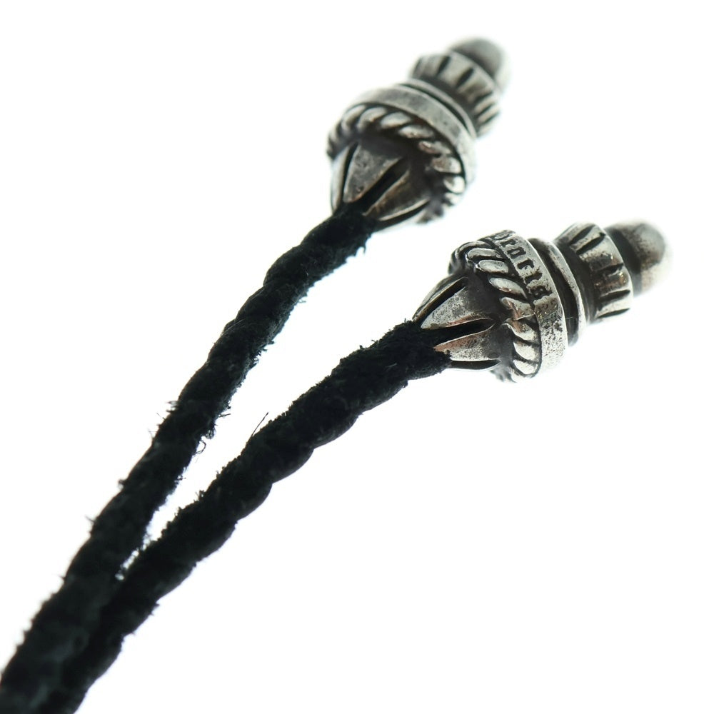 CHROME HEARTS(クロムハーツ) レザーブレード ボロチップ ブラック/シルバー