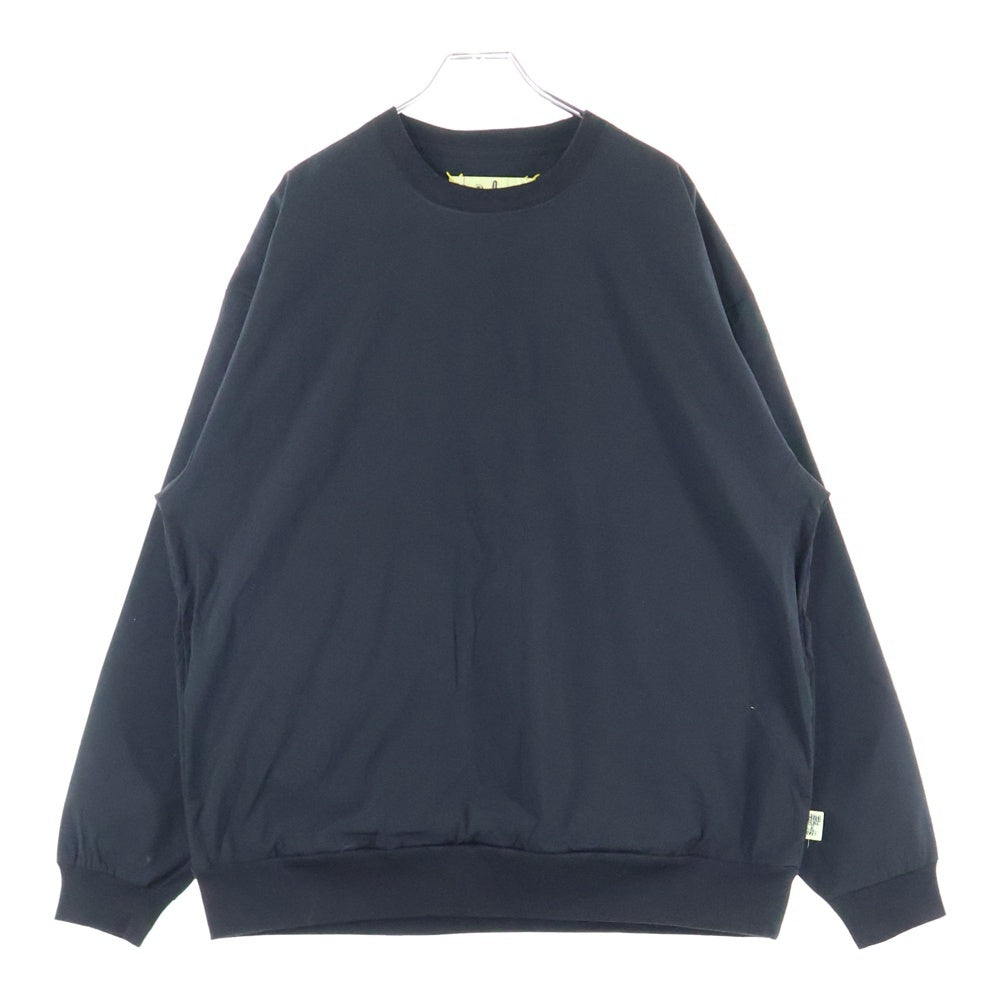SSZ(エスエスズィー) 17SS × BEAMS SHAKA2 CREW ビームス シャカ クルーネック トレーナー ブラック 11-14-0873-120-19-16