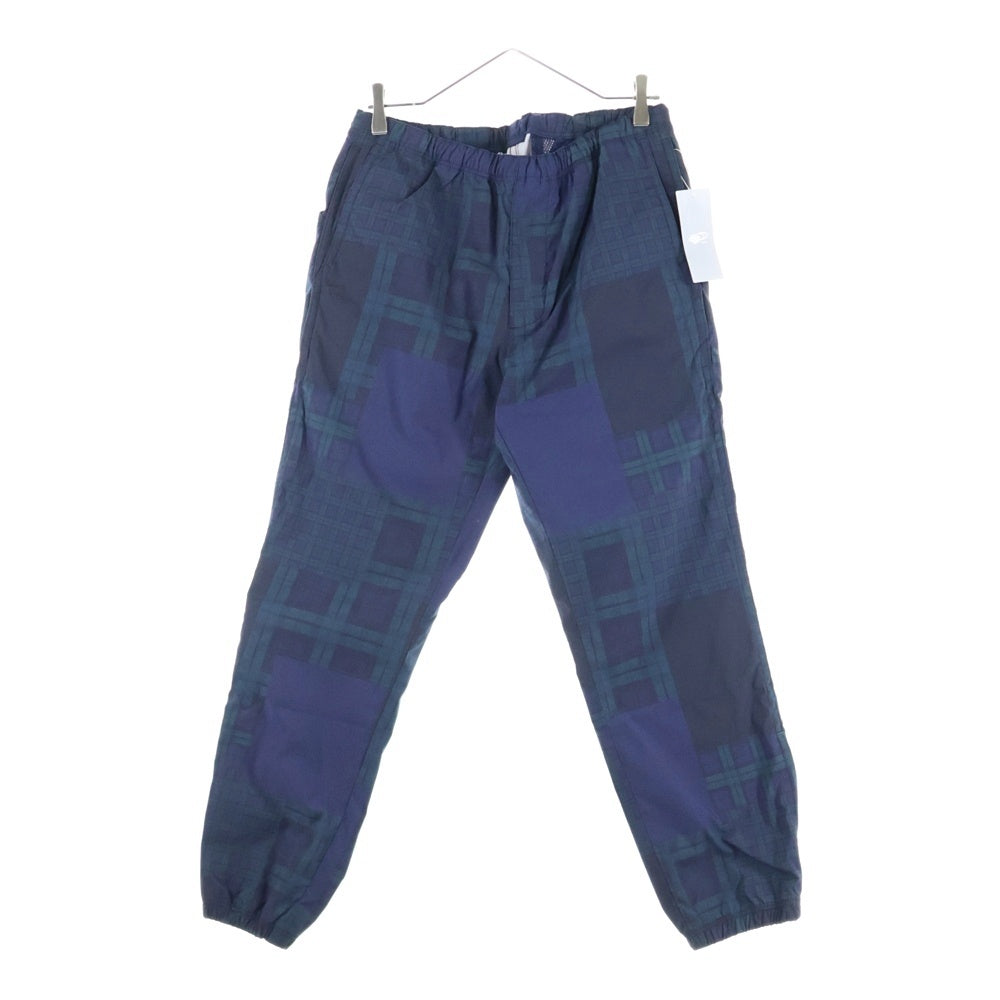 SSZ(エスエスズィー) 18SS × BEAMS SHAKA PANTS ビームス ブラックウォッチ チェック 転写プリント シャカパンツ グリーン/ブラック 11-24-2108-803-91-14