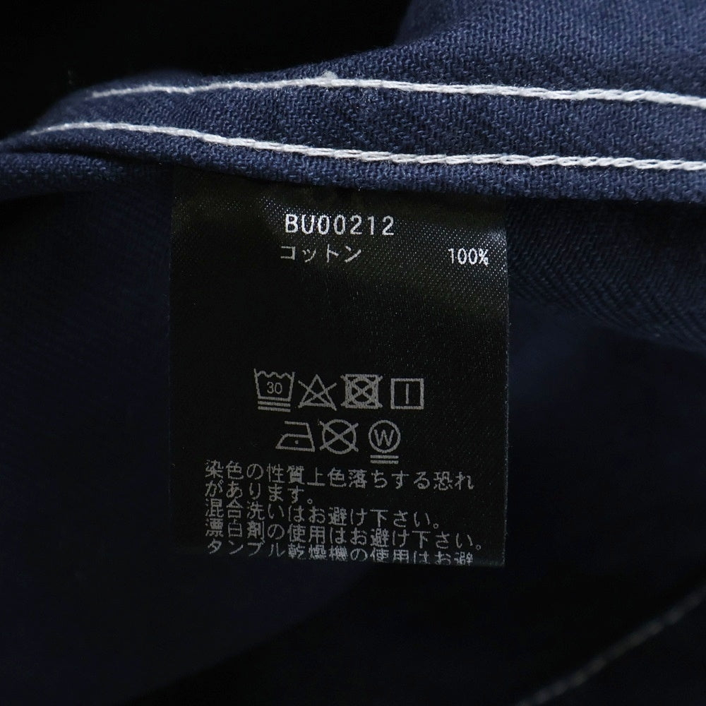 HUF(ハフ) 24AW MASON SHACKET ワークジャケット ネイビー BU00212