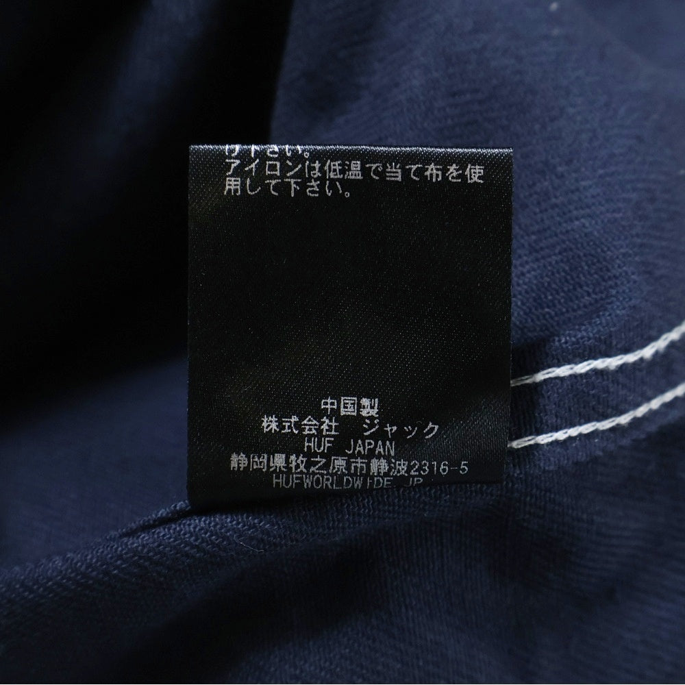 HUF(ハフ) 24AW MASON SHACKET ワークジャケット ネイビー BU00212