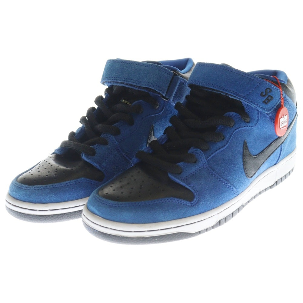 NIKE(ナイキ) SB Dunk Mid Royal Blue Black ハイカットスニーカー US8/26cm ブルー/ブラック 314383-402