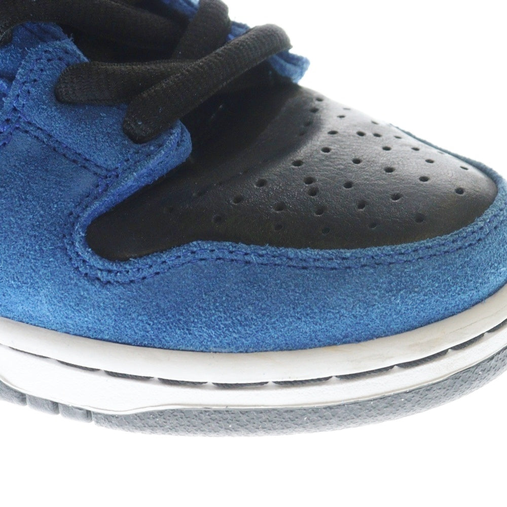 NIKE(ナイキ) SB Dunk Mid Royal Blue Black ハイカットスニーカー US8/26cm ブルー/ブラック 314383-402