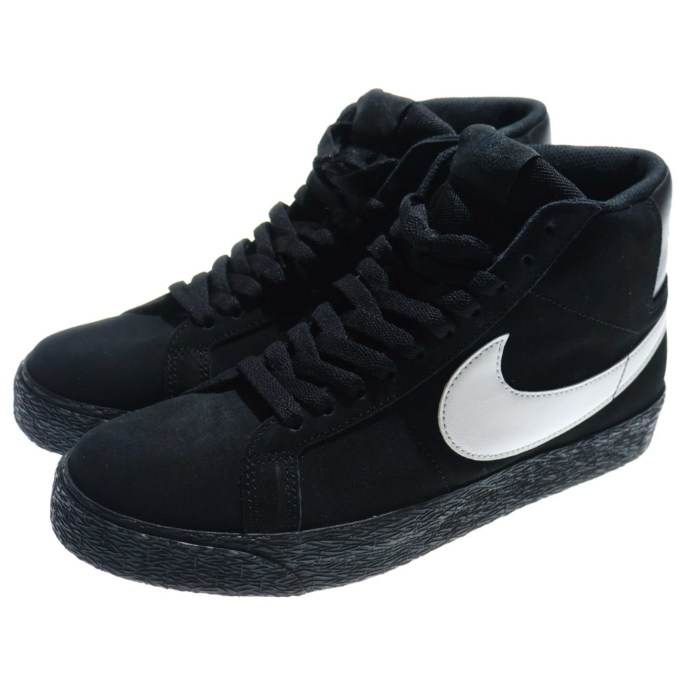 NIKE(ナイキ) SB BLAZER ZOOM MID SB ブレザー ズーム ハイカットスニーカー 26cm ブラック 864349-007