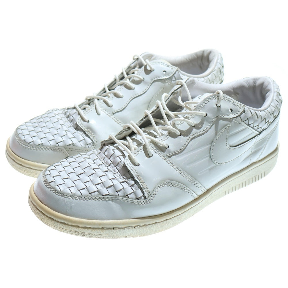 NIKE(ナイキ) COURT FORCE LOW コートフォース ローカットスニーカー ホワイト US9.5/27.5cm 314191-114