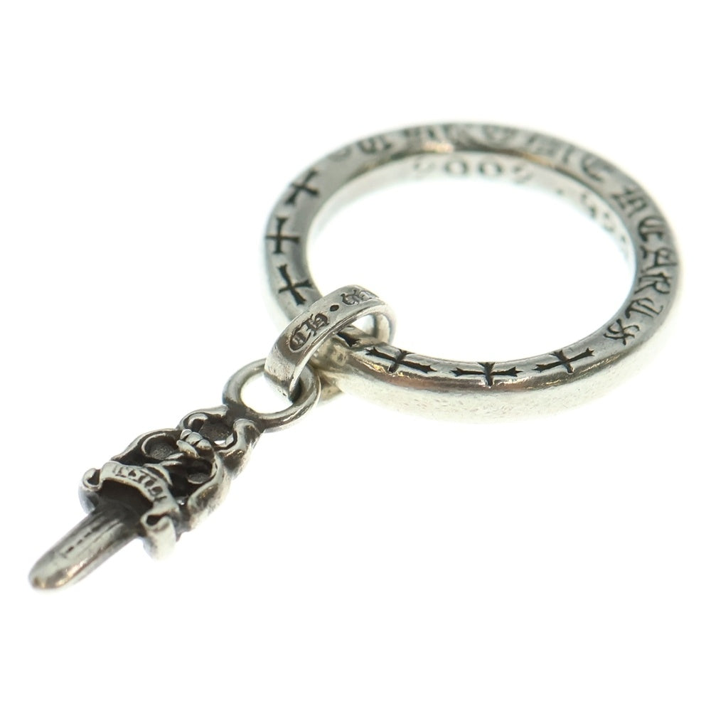 CHROME HEARTS(クロムハーツ) NTFL W NTFL wダガーモチーフ シルバーリング 8号